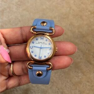 Marc by Marc Jacobs Blue and Gold Watch